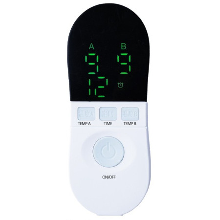 Patura electrica simpla, Flippy, 90 W, 150 x 120 cm, Multicolor