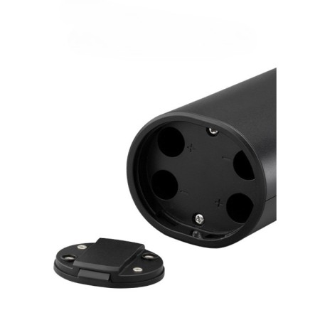 Rasnita Electrica pentru Cafea si Condimente, Flippy, Cutit de Macinare din Otel Inoxidabil, Incarcare cu Baterii, Optiuni Diferite de Macinare, Usor de Manevrat, 18x5.5cm, Negru