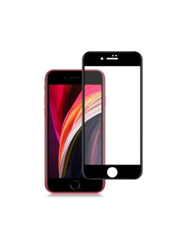 Folie Sticla securizata Flippy® compatibila cu Apple iPhone 7/8G/SE 2020 Full Glue Negru