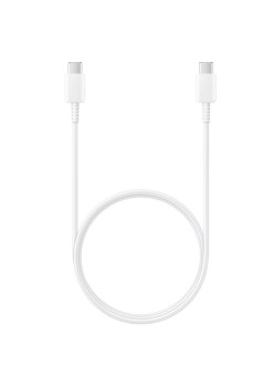 Cablu de date si de incarcare Tip-C, 3 A, 1 metru, Flippy, Alb