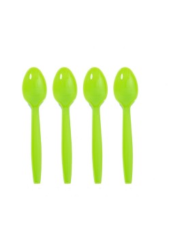 Set 10 Linguri de Unica Folosinta, Flippy, Colectia Dino Park, 15 x 3.3 cm, din Plastic PE, Multicolor