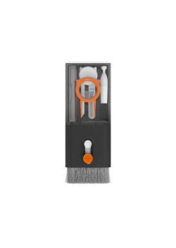Kit Multifunctional de Curatare Produse Electronice 10in1, Flippy, pentru Laptop, Tastatura, Telefon, Casti, Negru