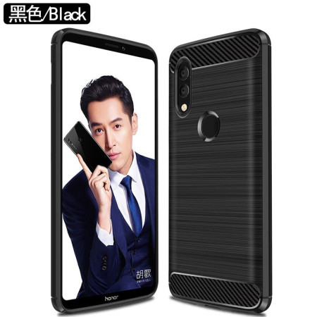 Husa Protectie, Flippy, pentru Honor 70, TPU Carbon, Negru