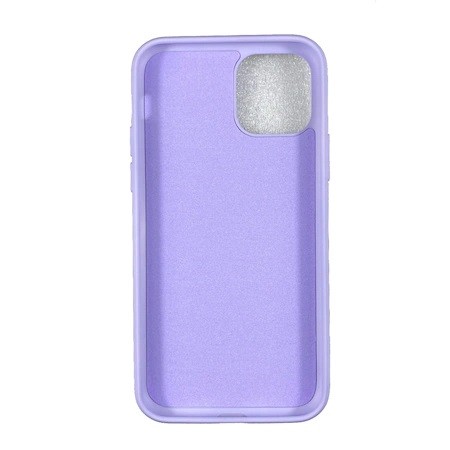 Husa protectie Flippy compatibila cu Apple iPhone 11 Pro Liquid Silicone Case Mov