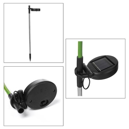 Lampă Solară LED Decorativă pentru Grădină - Design Spic de Grâu, Iluminare Ambientală, Rezistentă la Intemperii, 80 cm