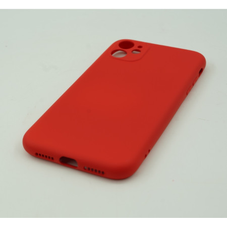 Husa protectie Flippy compatibila cu Samsung A52 Liquid Silicone Case Rosu