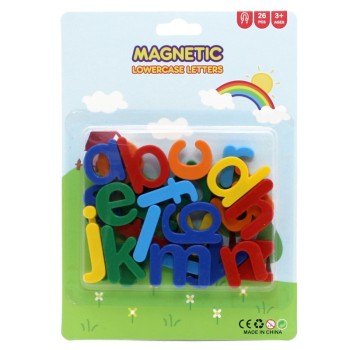 Set 26 Litere Magnetice pentru Frigider, Flippy, Multicolor