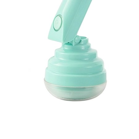 Aparat Pentru Curatat Scame, Par Si Praf, Flippy, Trimmer pentru Diferite Tipuri De Material, Cu Lame Din Otel Inoxidabil, Maner Flexibil, Incarcare Prin USB, 13x8 cm, Verde