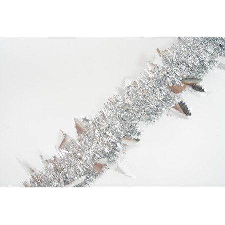Beteala Craciun, Flippy, argintiu, marimea: 2 m x 9 cm x 5 cm material:folie PVC, interior/exterior