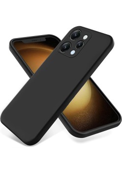 Husa de Protectie Matte TPU, Flippy, pentru Xiaomi Redmi 12, Protectie Camera, Antisoc, Antizgariere, Antialunecare, Acoperire Completa, Negru