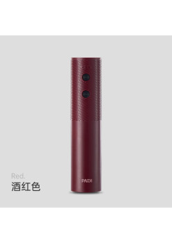 Tirbuson Electric, Flippy, Deschizator Sticle de Vin, Incarcare USB, Rosu