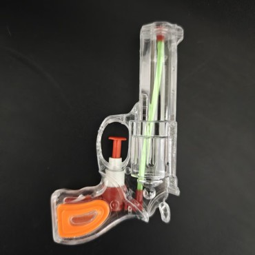 Pistol cu Apa pentru Copii, Flippy, Transparent-Portocaliu