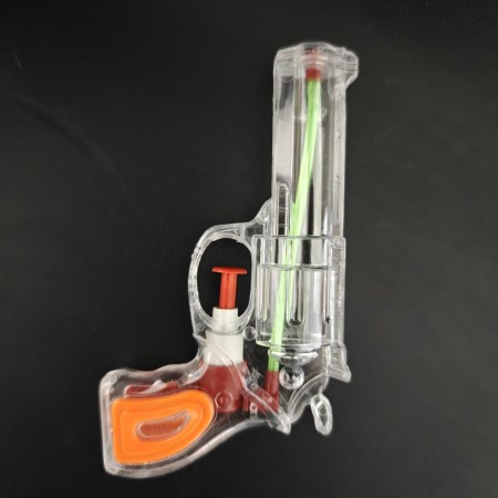 Pistol cu Apa pentru Copii, Flippy, Transparent-Portocaliu