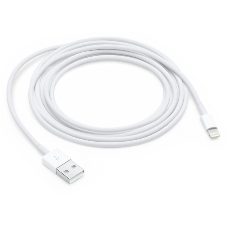 Cablu Date Lightning 1 m Bulk, Alb