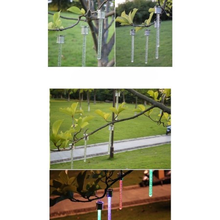 Lampa solara de tip decoratiune pentru gradina, Flippy, model turture, alb cald