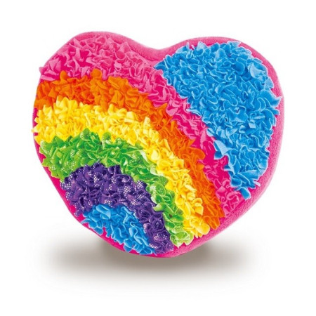 Set de Creație Pernă pentru Copii, Dream Kids, Design Inimă – Activitate Creativă și Distractivă
