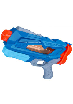 Pistol cu Apa pentru Copii, Rezervor, Pentru Piscina/Plaja, Flippy, 6ani+,  Quick Fill, Albastru, 600ML
