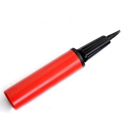 Pompa de Umflat Baloane, Flippy, din Plastic, Manuala, 27 x 4.5 cm, Rosu