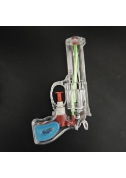 Pistol cu Apa pentru Copii, Flippy, Transparent-Albastru