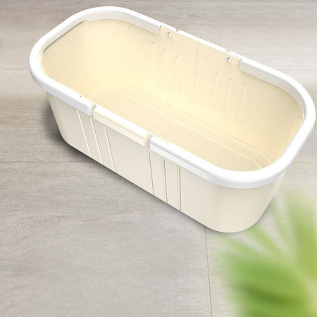 Galeata pentru Mop Plat, Flippy, 45 x 25 x 17.8 cm, Compatibilia cu Mop, 37 x 15 cm, Galben