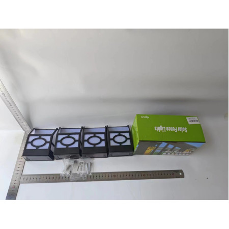 Lampa solara cu senzor Geometric, IP65, Lumina Alb rece, Flippy