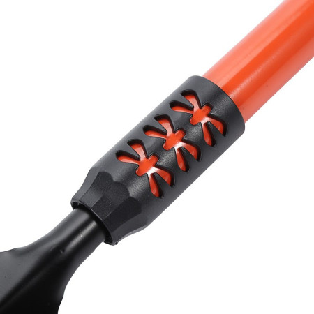 Set 4 Unelte de Grădină cu Mâner Extensibil, Oțel Carbon, pentru Plantare și Îngrijire Sol, Negru