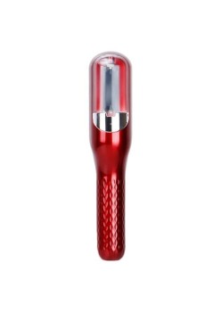 Aparat de Reparare a Varfurilor Despicate, Flippy, Netezirea Firului de Par, din ABS+PC, cu Ioni Negativi, Baterie 500 mAh, 24.8 x 5.3 x 5 cm, Rosu