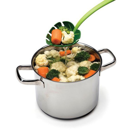 Ustensilă de Bucătărie Universală, Tip Frunză GreenLeaf, ABS, Design Modern, 30x9.5 cm, Verde