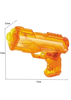 Pistol cu Apa, Flippy, Manual, din PP, 23 x 16 x 4 cm, 250 ml, Portocaliu