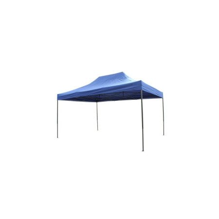 Cort Pavilion 3x4.5m Albastru – Pliabil, Cadru Metalic, Ideal pentru Curte, Grădină, Evenimente Outdoor