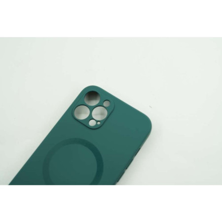 Husa protectie Flippy compatibila cu Apple iPhone 12 Pro Mag Safe Silicone Verde