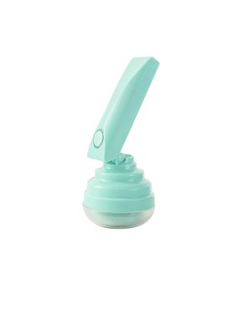Aparat Pentru Curatat Scame, Par Si Praf, Flippy, Trimmer pentru Diferite Tipuri De Material, Cu Lame Din Otel Inoxidabil, Maner Flexibil, Incarcare Prin USB, 13x8 cm, Verde