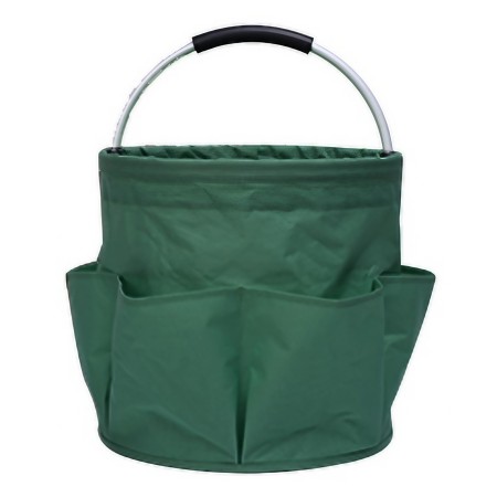 Coș de Picnic Flippy  Portabil  din Material Oxford, Verde, 28x28 cm