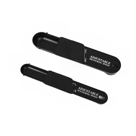 Set 2 Linguri de Măsurat Ajustabile, Design Ergonomic, Precizie și Versatilitate, Negru