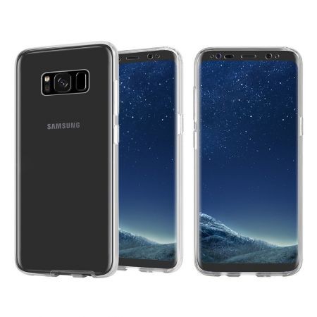Husa de protectie Flippy® pentru Samsung S8 Plus Full Tpu 360 V2 Transparent