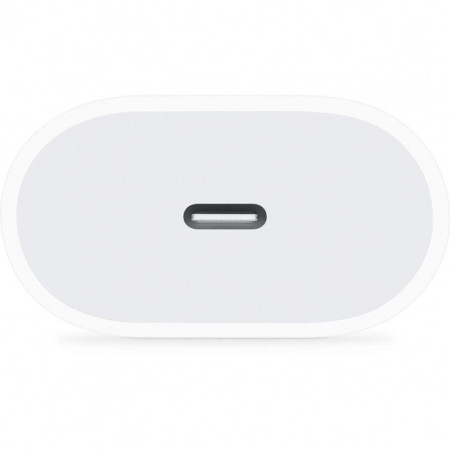 Adaptor pentru iPhone, Type-C, Fast charge, Putere 20 W, Flippy, Alb