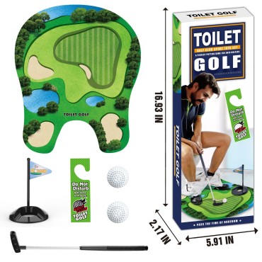 Joc de Golf, Flippy, pentru Baie, Mini set de Joaca, verde