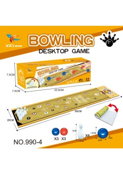 Joc de Bowling, Flippy, Covoras, 6 Popice, 6 Mingi, Multicolor, 23.5x7.5x7.5 cm