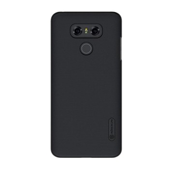 Husa LG G4 Stylus Nillkin Frosted Shield Negru + Folie de protectie