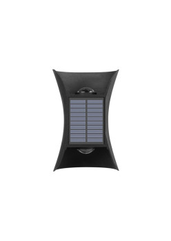 Lampa solara LED bidirectionala bicolora Flippy, comutator culoare led, IP65, rezistent la apa, baterie 1.5 V, 400mah, 2 LED-uri, 13.5 x 9 cm, material ABS, multicolor