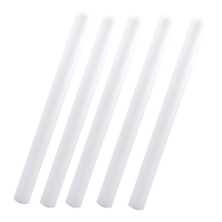 Bagheta cu Led, Flippy, din Burete, cu Baterii, Lumina Multicolora, 48 x 4 cm, Alb