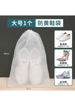 Sac Depozitare Incaltaminte, Flippy, de Protectie, pentru Voiaj, Netesut, Rezistent la Praf, Protectie Solara, Anti-Ingalbenire, 48x32 cm, Transparent