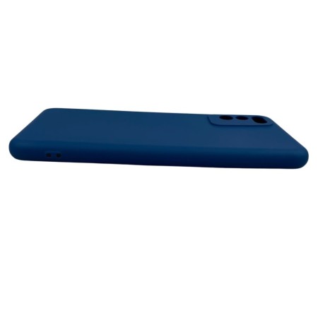 Husa protectie compatibila cu Huawei Nova 5T Liquid Silicone Case Albastru inchis