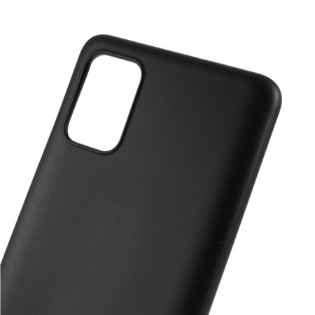 Husa protectie compatibila cu Samsung A51 Liquid Silicone Case Negru