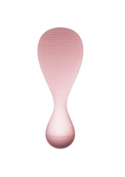 Lingura de Orez Termorezistenta, Flippy, Roz, cu Baza Antialunecare, Perfecta pentru Preparare si Servire