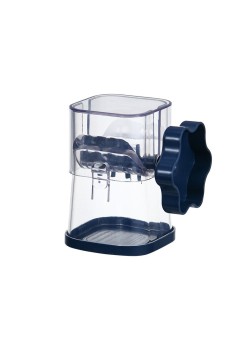 Recipient din Plastic pentru Zdrobire alune, Nuci, Ciocolata, Flippy, Manual, Albastru