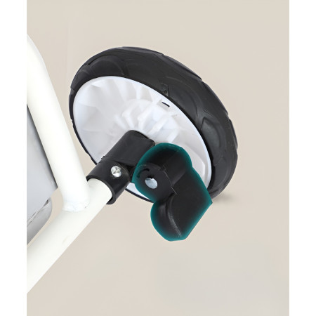 Cărucior Sport 3 în 1, Reversibil, Pliabil, Poziție Somn, Tavă Masă, Roti 360°, Suport Pahar, Copertină Soare, Crem Model Junglă, 6-36 Luni