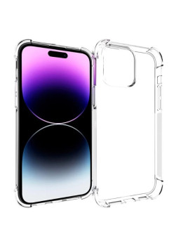 Husa protectie pentru Apple iPhone 15 Flippy, TPU, Antisoc, Protectie colturi, Rezistenta la impact, 1.5 mm, Transparenta