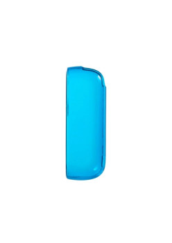 Husa Flippy pentru IQOS Iluma, de Protectie, Anti Soc si Zgarieturi,din Plastic, 12.5 x 4.2 cm, Albastru Transparent