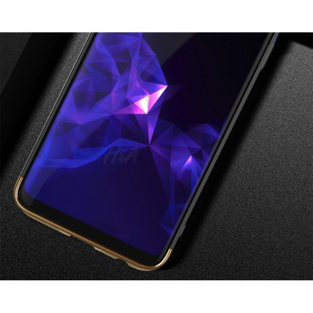 Husa Samsung Galaxy S9 Luxury Plating 3 in 1 Negru